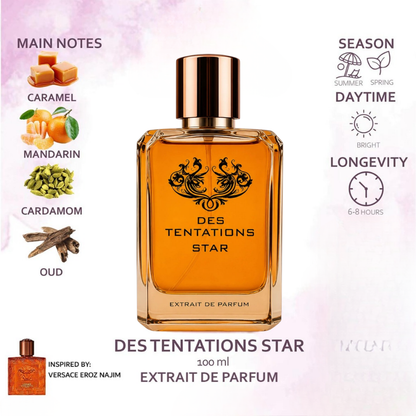 Des Tentations Star Eau de Parfum 100ml Fragrance World