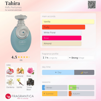 Tahira Eau de Parfum 100ml Riiffs