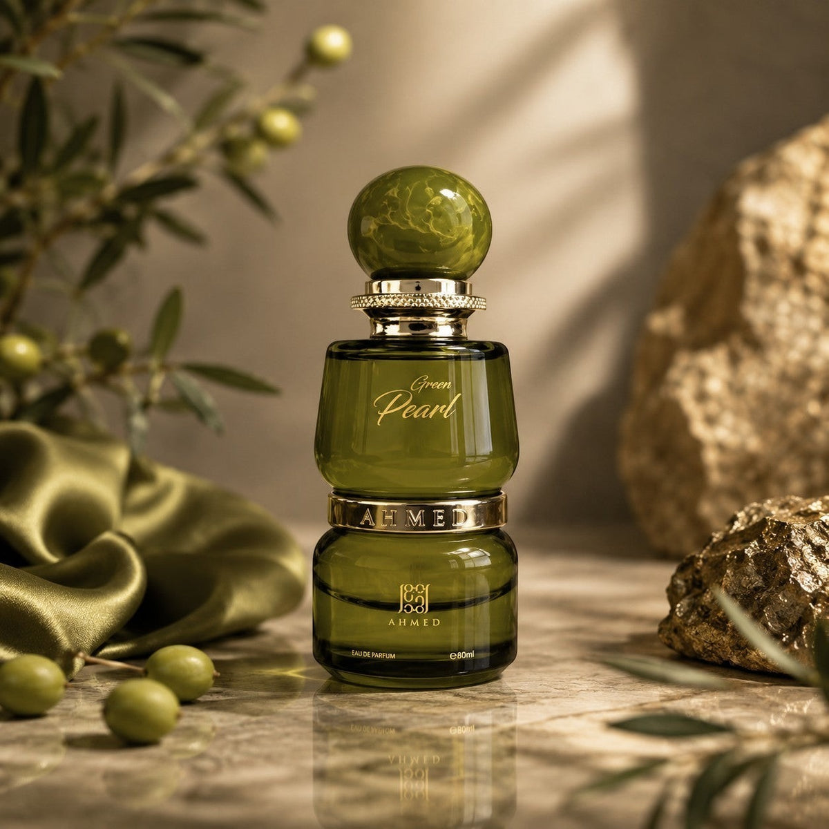 Green Pearl 80ml Eau de Parfum Ahmed Al Maghribi