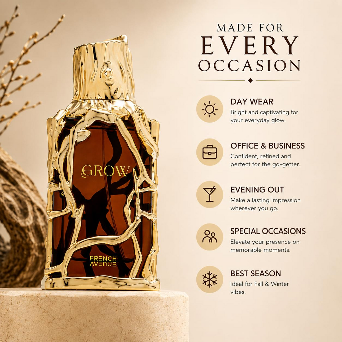 Grow Eau de Parfum 100ml French Avenue