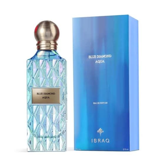 Blue Diamond Aqua Perfume 150ml EDP Ibrahim Al Qurashi