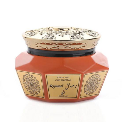 Bakhoor Oud Muattar Rimaal Incense 40g Khadlaj