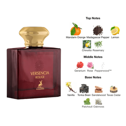 Jubilant Rouge Eau de Parfum 100ml Maison Alhambra