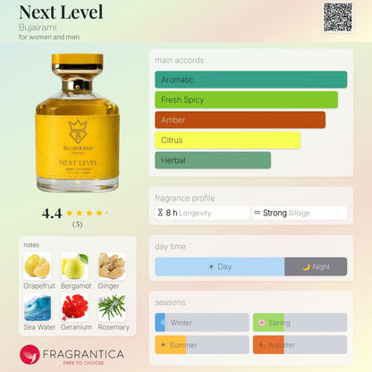 Next Level by Bujairami Extrait de Parfum 100ml Bujairami