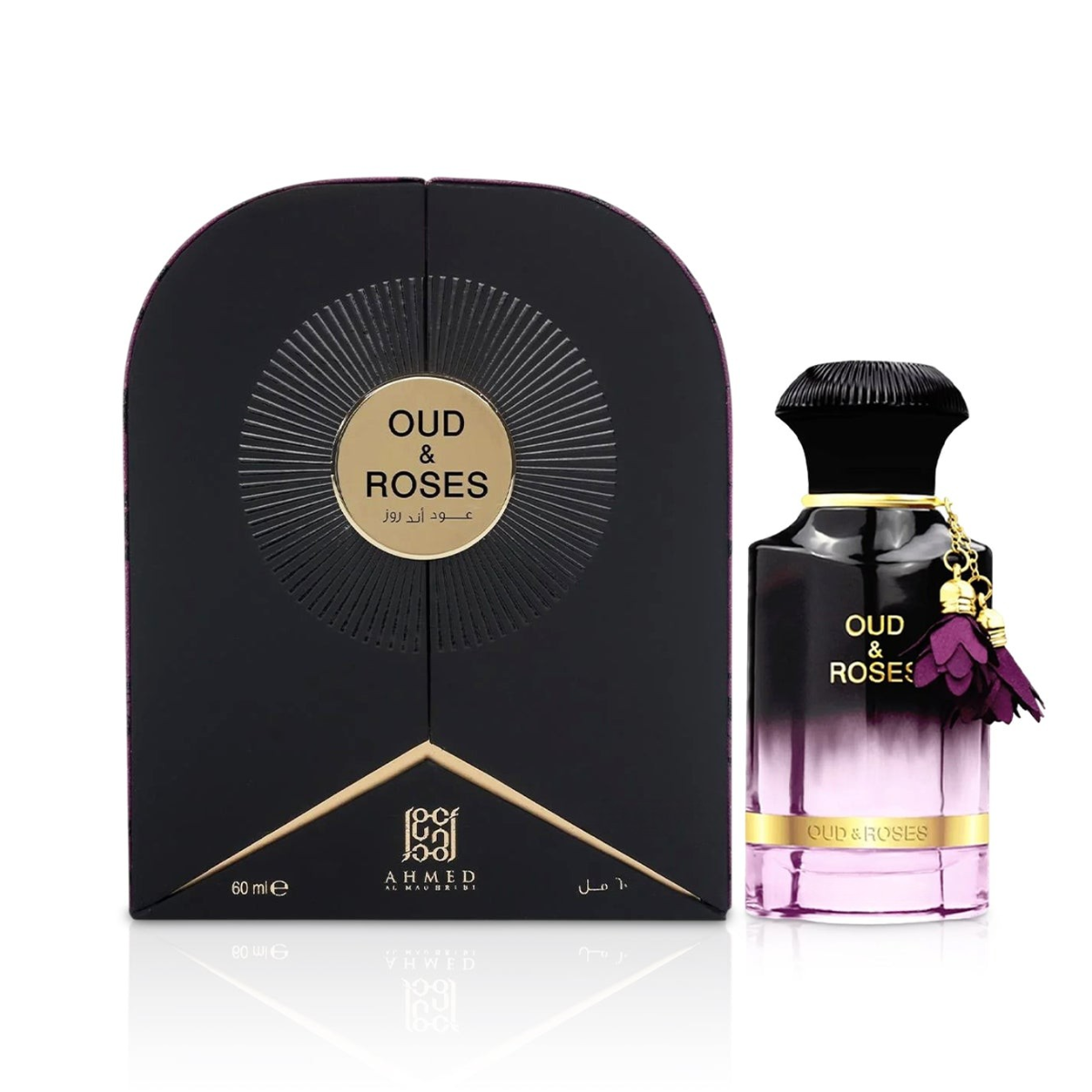 Oud and Roses Eau de Parfum 60ml Ahmed Al Maghribi
