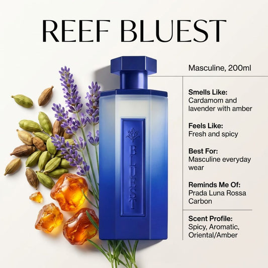 Reef Bluest Eau de Parfum 200ml Reef Perfumes