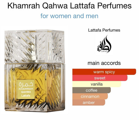 Khamrah Qahwa Eau de Parfum 100ml Lattafa