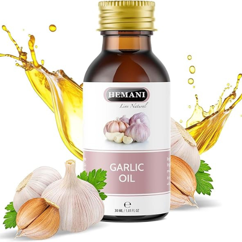 Hemani Garlic Oil 30ml Natural Herbal Oil for Hair & Skin Care x12