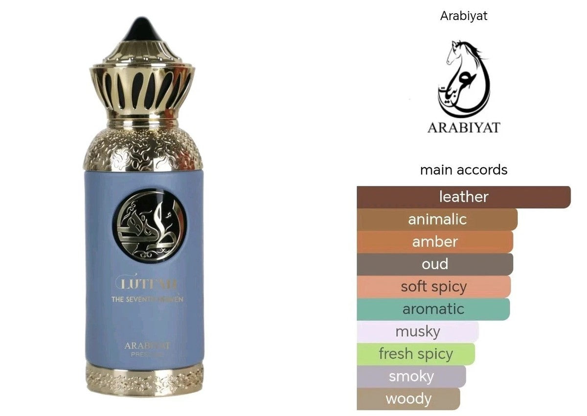 Lutfah Eau de Parfum 80ml Arabiyat Prestige