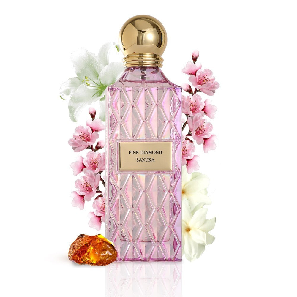 Pink Diamond Sakura Eau de Parfum 150ml Ibraheem Al Qurashi