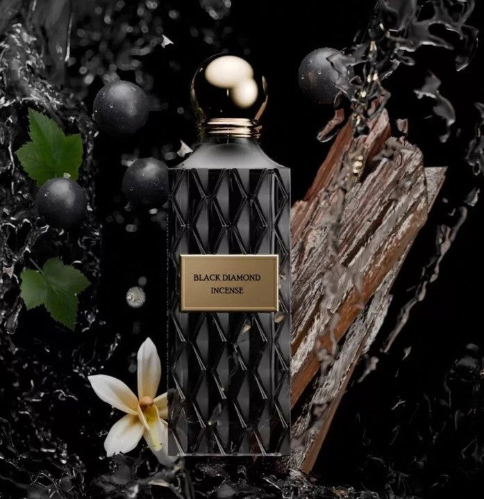 Black Carbon Diamond Eau de Parfum 150ml Ibraheem Al Qurashi
