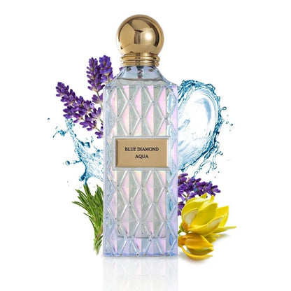 Blue Diamond Aqua Perfume 150ml EDP Ibrahim Al Qurashi