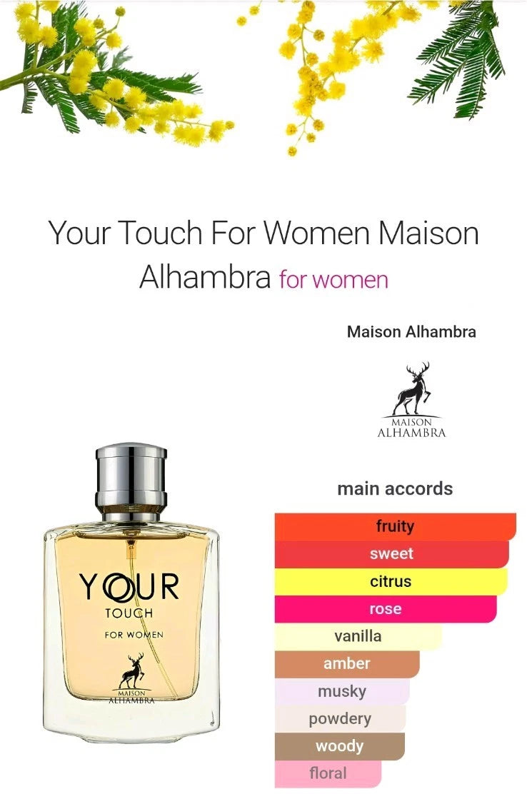 Your Touch Eau de Parfum 100ml Maison Alhambra