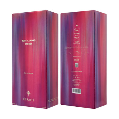 Pink Diamond Sakura Eau de Parfum 150ml Ibraheem Al Qurashi