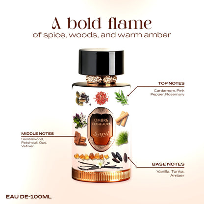 Ombre Flame Aura Eau de Parfum 100ml Sapil