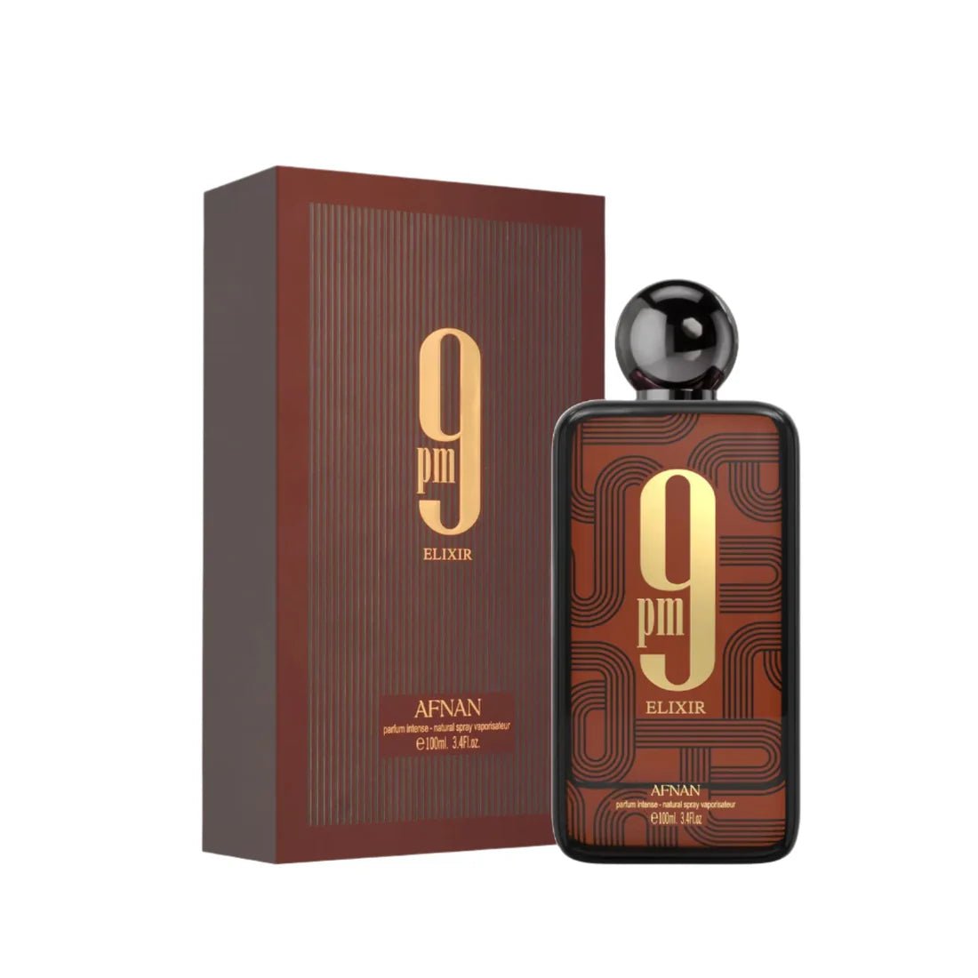 Afnan 9pm Elixir Eau de Parfum 100ml Intense Leather Fragrance Wholesale
