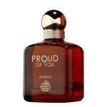 Proud of You Amber Perfume 100ml EDP Fragrance World - Image 2