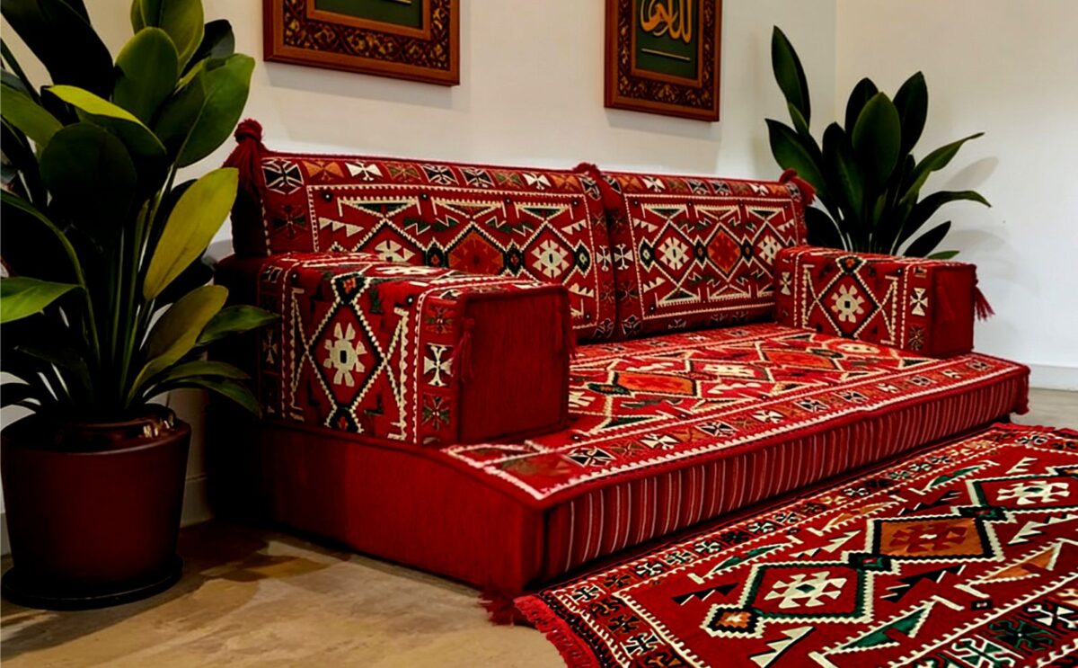Arabian Majlis Sofa High Quality 10cm & 20cm Set - Image 2