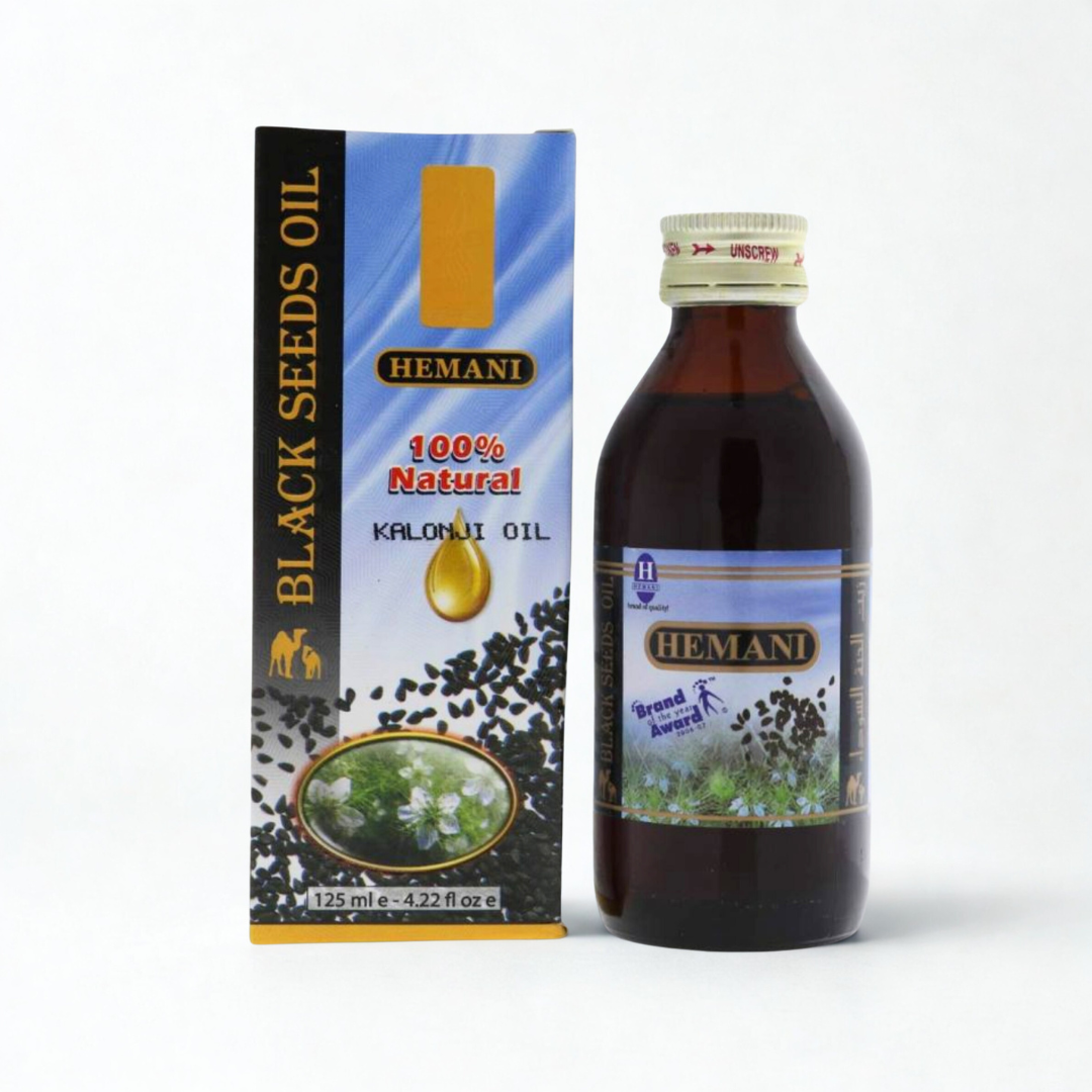 BLACK SEED OILS Black Seed Kalonji Oil 125ml Support for Health, Skin & Hair x12 - Image 1