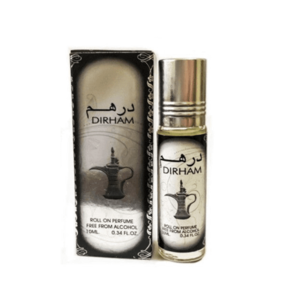 Dirham Silver Perfume Oil 10ml Wholesale