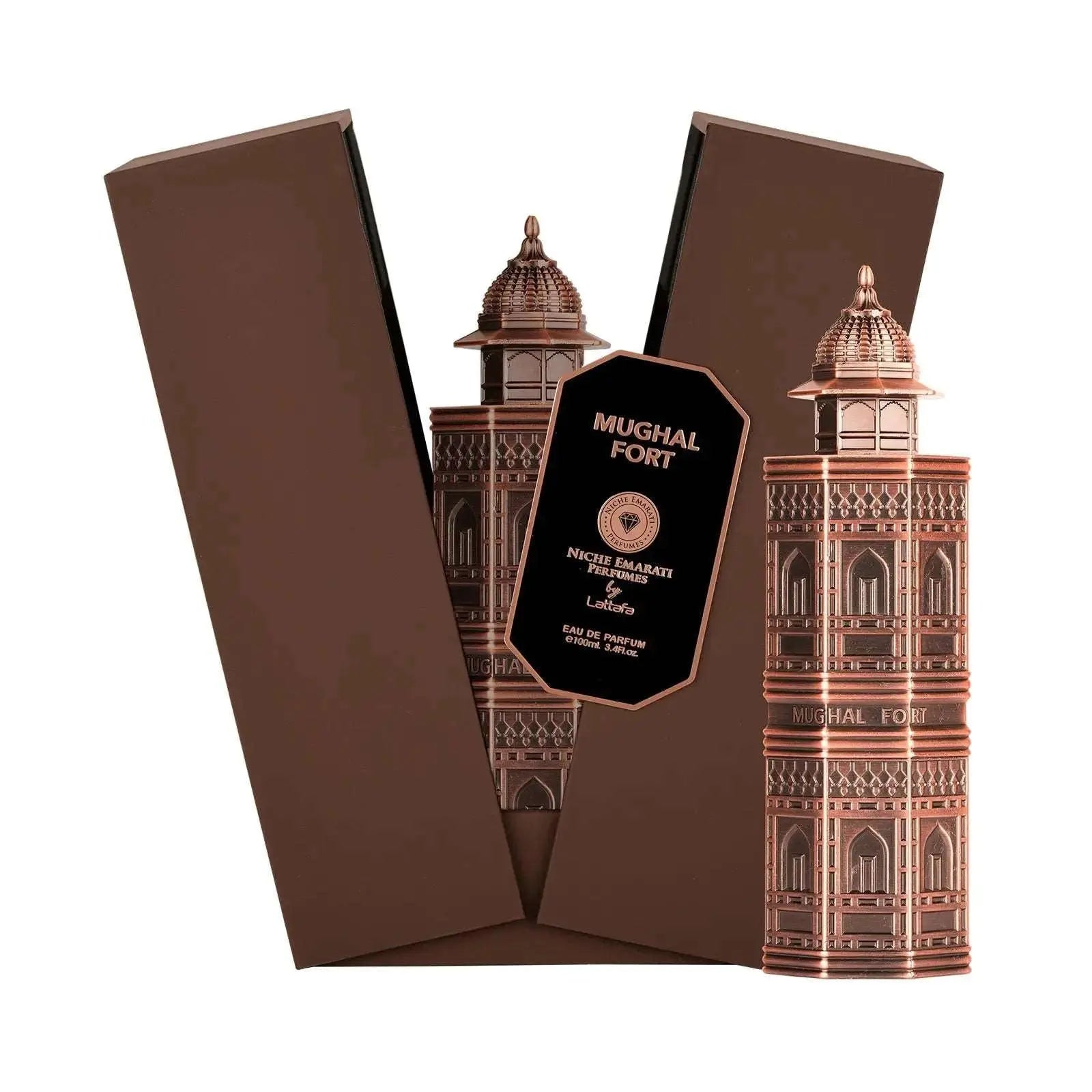 Image for Mughal Fort 100ml EDP by Niche Emarati Perfumes (Lattafa) Mughal Fort 100ml EDP by Niche Emarati Perfumes (Lattafa) - Image 1