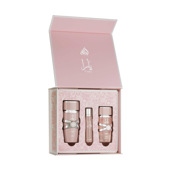 yara pink 3 piece gift set wholesale