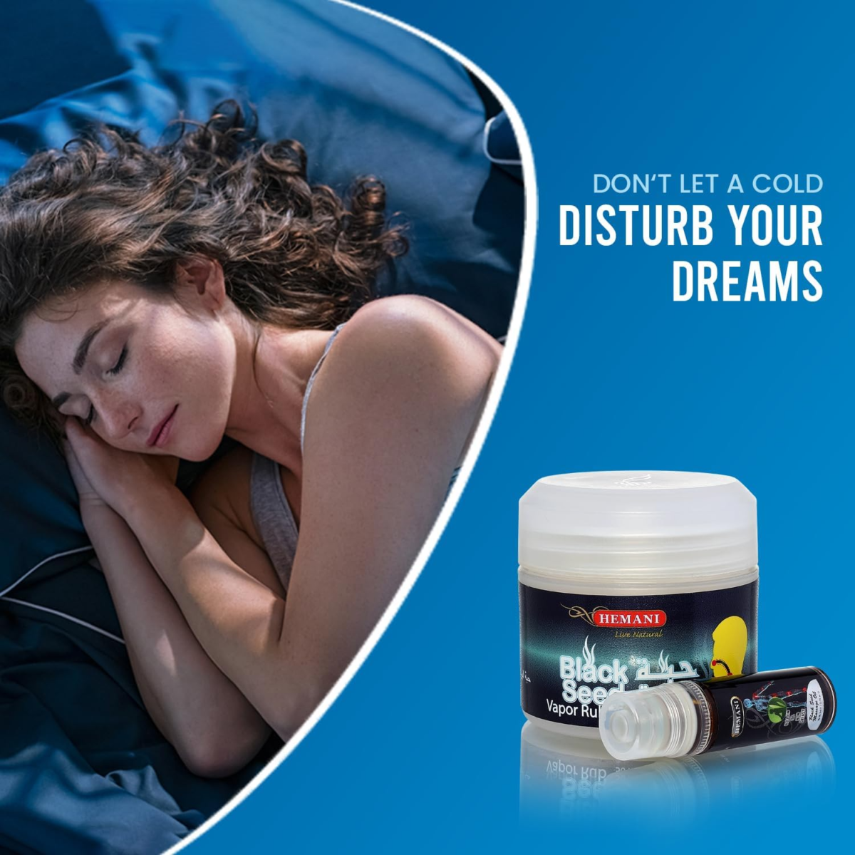 Black Seed Vapor Rub Cream 50ml & Massage Oil RollOn x6 - Image 7