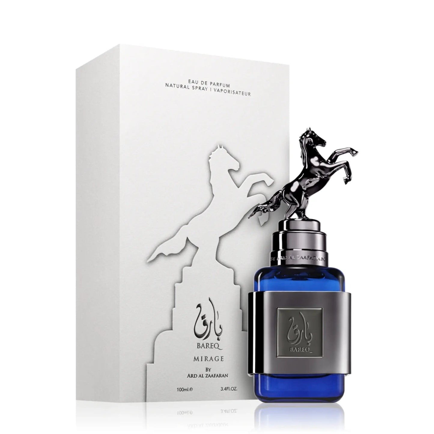 Bareq-Mirage-Perfume-100ml-EDP-b Bareq Mirage Perfume 100ml Eau de Parfum Ard Al Zaafaran - Image 1