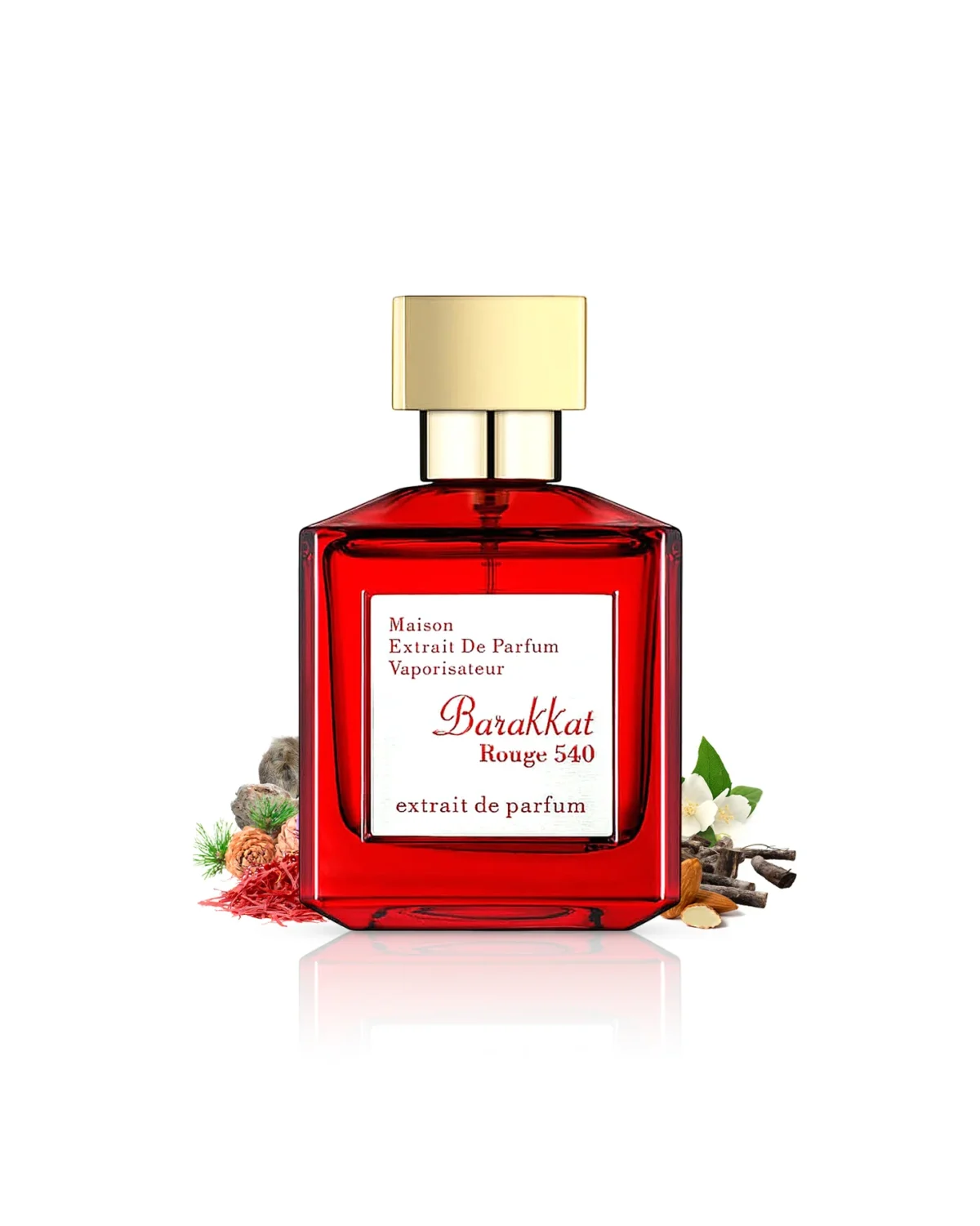 Barakkat Rouge 540 Extrait de Parfum 100ml Fragrance World - Image 3