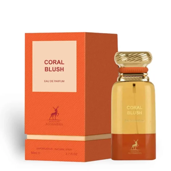 Coral Blush Eau de Parfum 80ml Maison Alhambra