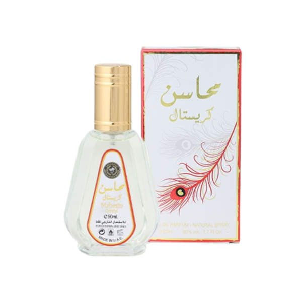 Mahasin Crystal Eau de Parfum 50ml Ard Al Zaafaran Fresh fruity-floral Musky