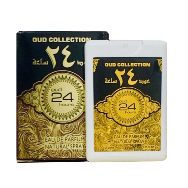 Oud 24 Hours Pocket Perfume 20ml Ard Al Zaafaran X12