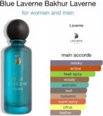 Blue Laverne Bakhur Perfume Eau De Parfum 100ml Laverne Oriental Woody Amber - Image 2