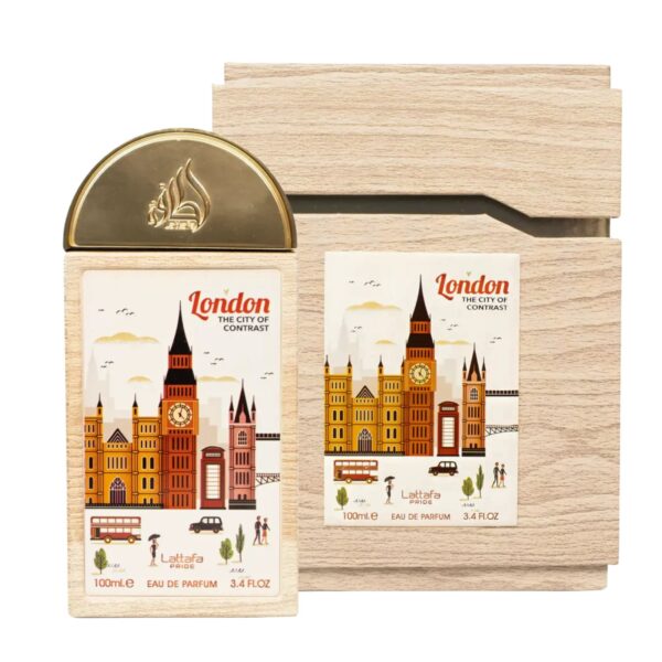 London The City of Contrast Eau De Parfum 100ml Lattafa Pride