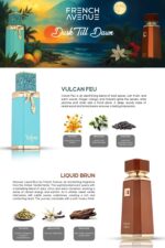 French Avenue Dusk Till Dawn Set 2 x 100ml Eau de Parfum Wholesale UK - Image 2