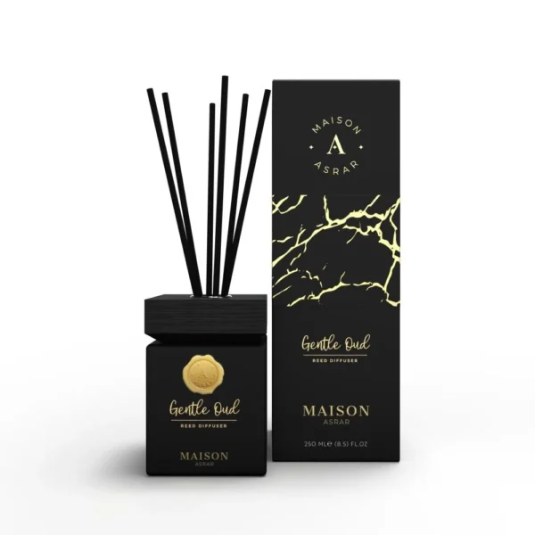 Gentle Gold Reed Diffuser 250ml Maison Asrar