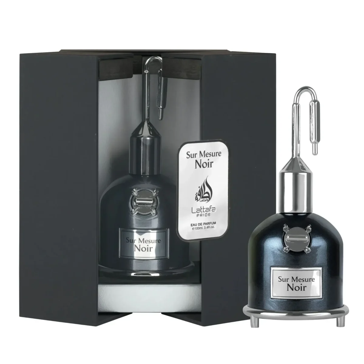 Sur Mesure Noir Eau de Parfum 100ml Lattafa Pride - Image 2
